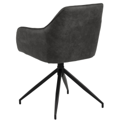 Brenda Spisebordsstol - Antracit