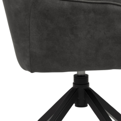 Brenda Spisebordsstol - Antracit