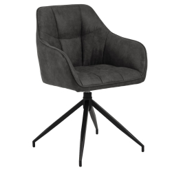 Brenda Spisebordsstol - Antracit