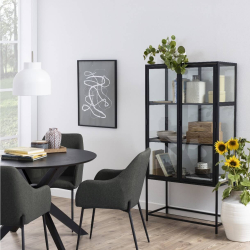 Duncan Spisebord - Sort eg