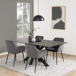 Heaven Spisebord - Sort keramik