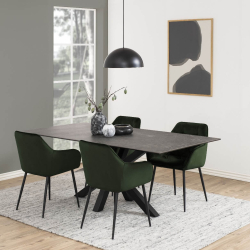 Heaven Spisebord - Sort keramik