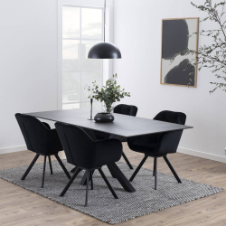 Heaven Spisebord - Sort keramik