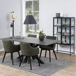 Heaven Spisebord - Sort keramik