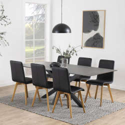 Heaven Spisebord - Sort keramik
