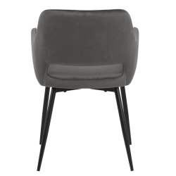 Ranja Spisebordsstol - Antracit - st af 2