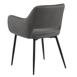 Ranja Spisebordsstol - Antracit - st af 2