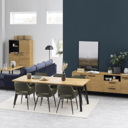 Ranja Spisebordsstol - Olivengrn - st af 2