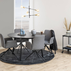 Roxby Spisebord - Sort - : 140