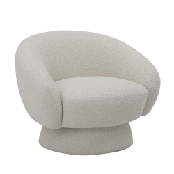 Ted Lounge Stol - Hvid