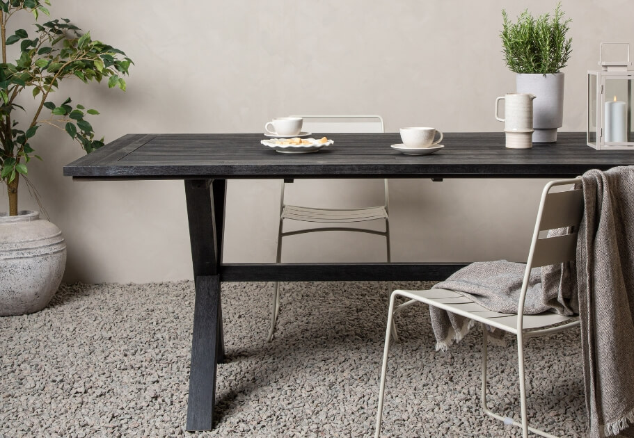 Haveborde rektangulære