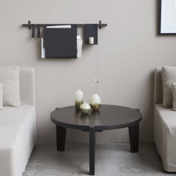 Bali Sofabord - Sortbejdset 80 cm