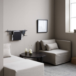 Bali Sofabord - Sortbejdset 80 cm