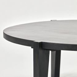 Bali Sofabord - Sortbejdset 110 cm