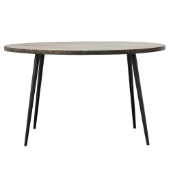Club Spisebord - Sortbejdset 130 cm