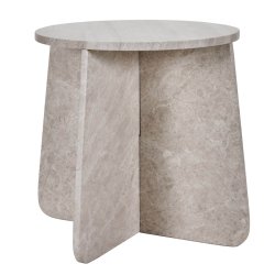 Marb Sidebord - Beige