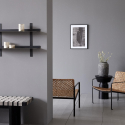 Nanded Sidebord - Sort antik