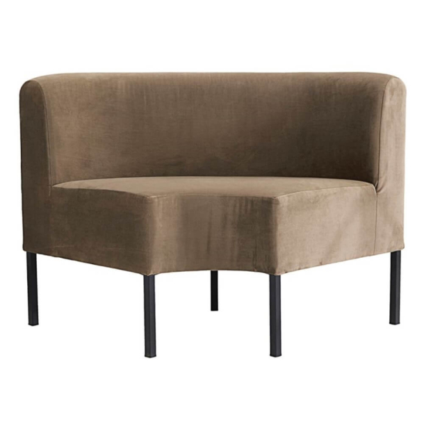 Siddesofa hjrne seater - Sand