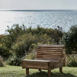 Wave Loungestol - Natur