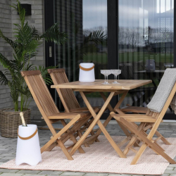 Toledo Teak Spisebordstol - St af 2 