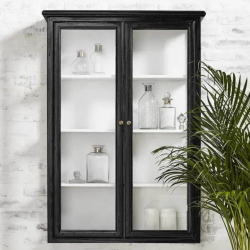 Classic vghngt Vitrineskab -  Sort