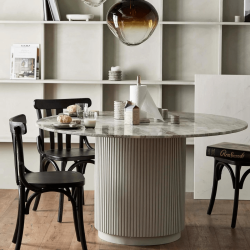 Erie Spisebord - Hvid - : 140 cm