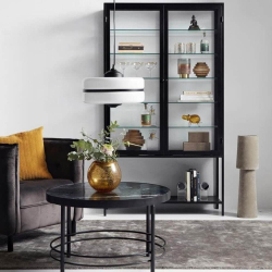 Noble Gulvt�ppe med Frynser - Brunt