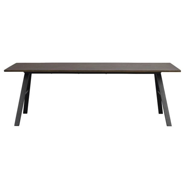 Brigham Spisebord - 220 cm - Brun vild eg