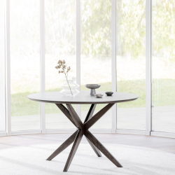 Calverton Spisebord - : 120 - Brunt