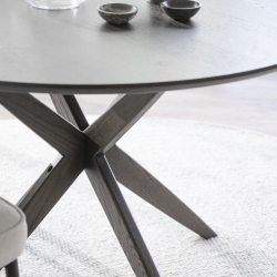 Calverton Spisebord - : 120 - Brunt