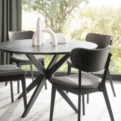 Calverton Spisebord - : 120 - Sort