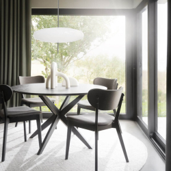 Calverton Spisebord - : 120 - Sort