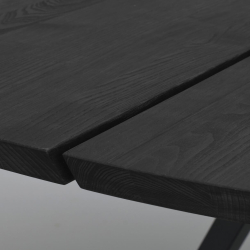 Carradale Spisebord - : 150 - Sort