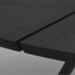 Carradale Spisebord - : 150 - Sort