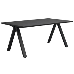 Carradale Spisebord - Sort - 170 cm