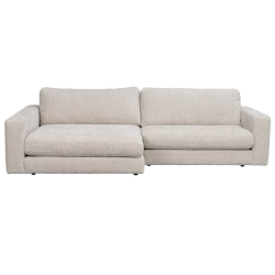 Duncan 3-pers. sofa m. v. chaiselong - Lysegr