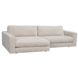 Duncan 3-pers. sofa m. v. chaiselong - Lysegr