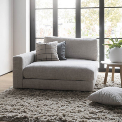 Duncan sofa-modul 1,5 pers. - Lysegr