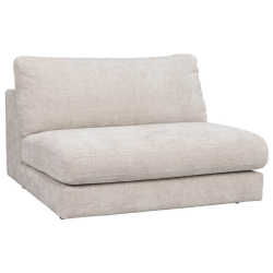 Duncan sofa-modul 1,5 pers. - Lysegr