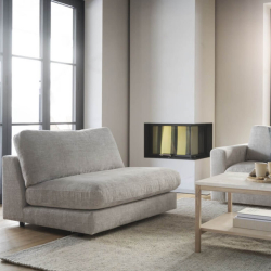 Duncan sofa-modul 1,5 pers. - Lysegr