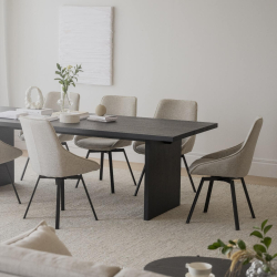 Emmett Spisebord - 240 cm - Brun