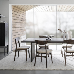 Emmett Spisebord - 240 cm - Brun