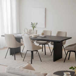 Emmett Spisebord - 240 cm - Sort