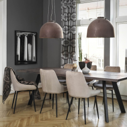 Fred Spisebord - 240 cm - Brun