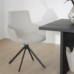 Lowell Spisebordsstol m. armln - Gr - St af 2