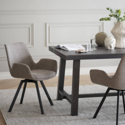 Norwell Armstol - Beige - St af 2