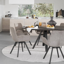 Norwell Armstol - Beige - St af 2