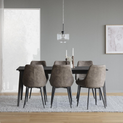 Sierra Spisebordsstol - Muldvarp - St af 2