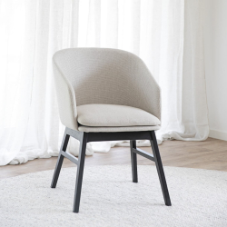 Windham Armstol - Beige/Sort - St af 2