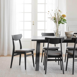 Winnipeg Spisebord - Sort